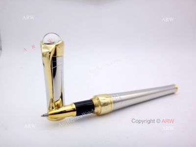 AAA Grade Copy ETOILE DE MONTBLANC Rollerball Pen Stainless Steel Pen